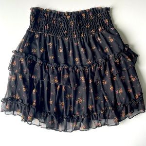 Altar’d State Floral ‘Ridge Skirt’